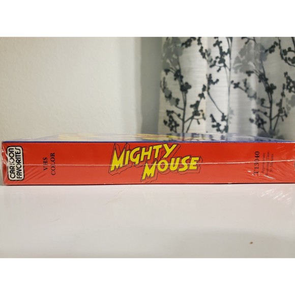 Cartoon Favorites Mighty Mouse VHS SEALED! Wolf Wolf, Mite Makes Right T13040 - Picture 5 of 7